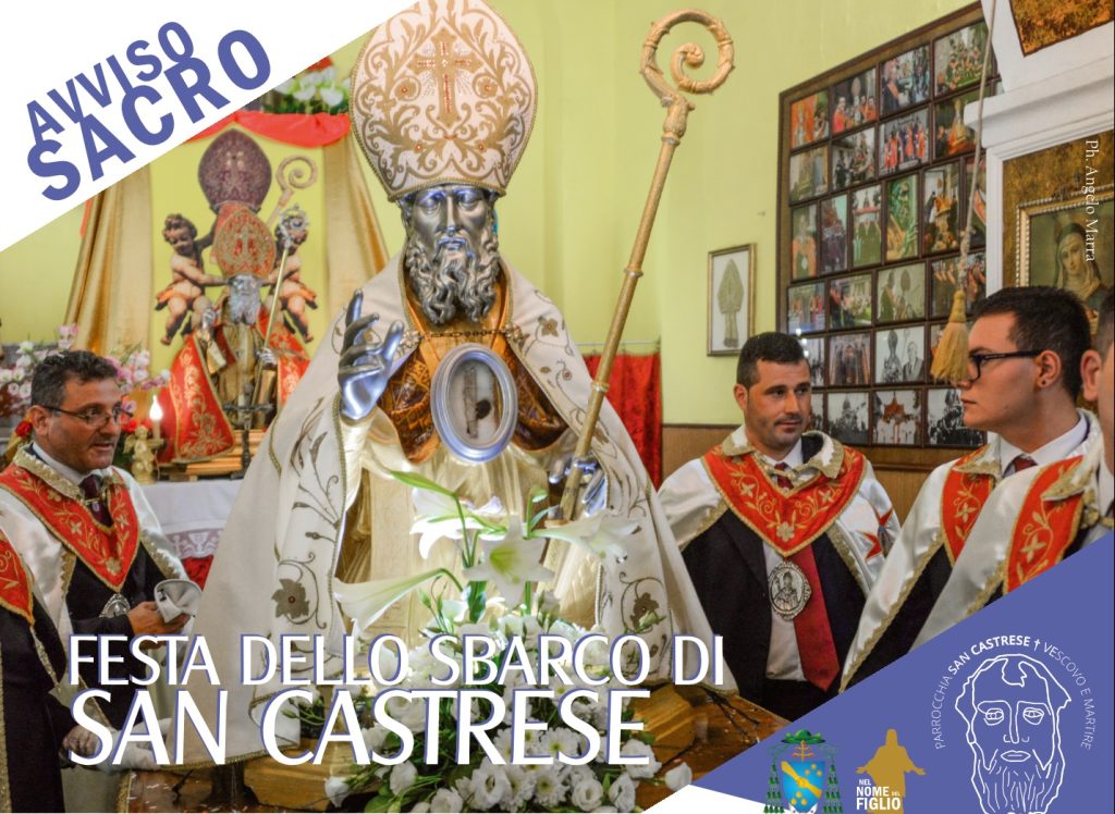 Sbarco di San Castrese: la Comunità celebra l’arrivo del Santo Patrono