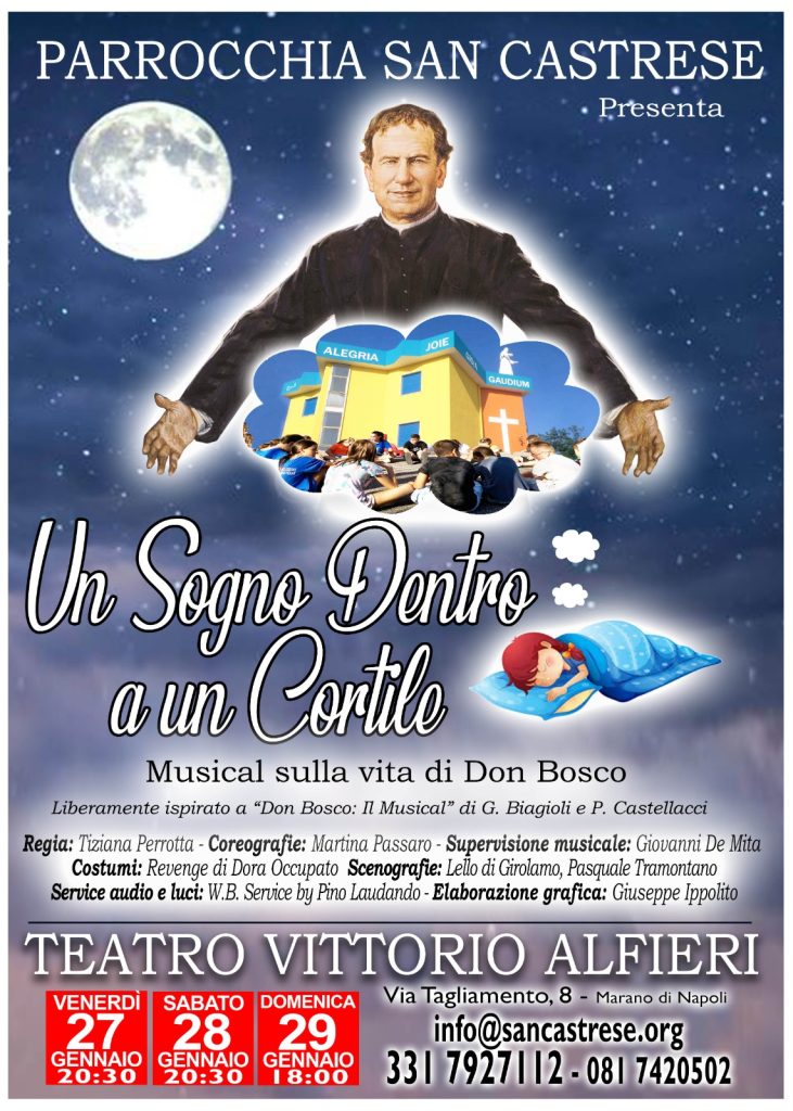 “Un Sogno dentro a un Cortile”, in scena il musical sulla vita di Don Bosco