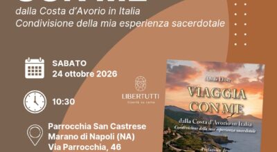 Padre Abib Don racconta la sua missione: a San Castrese il nuovo libro