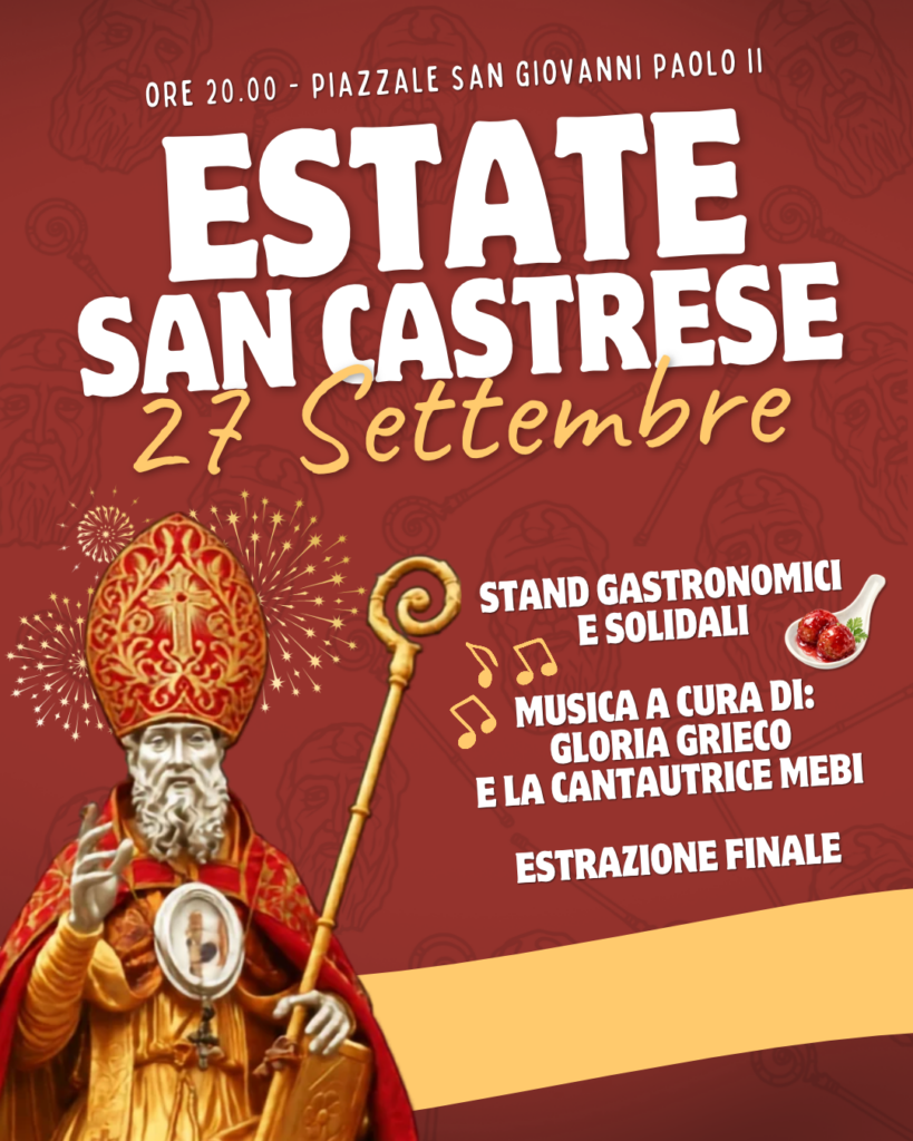 Estate San Castrese 2026: pronti per il secondo imperdibile appuntamento!
