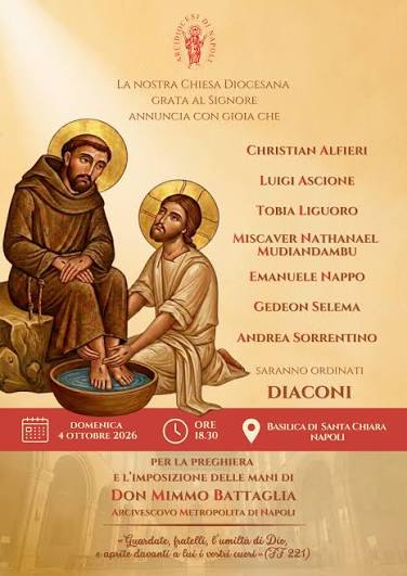 Ordinazione diaconale del nostro Nathanaele